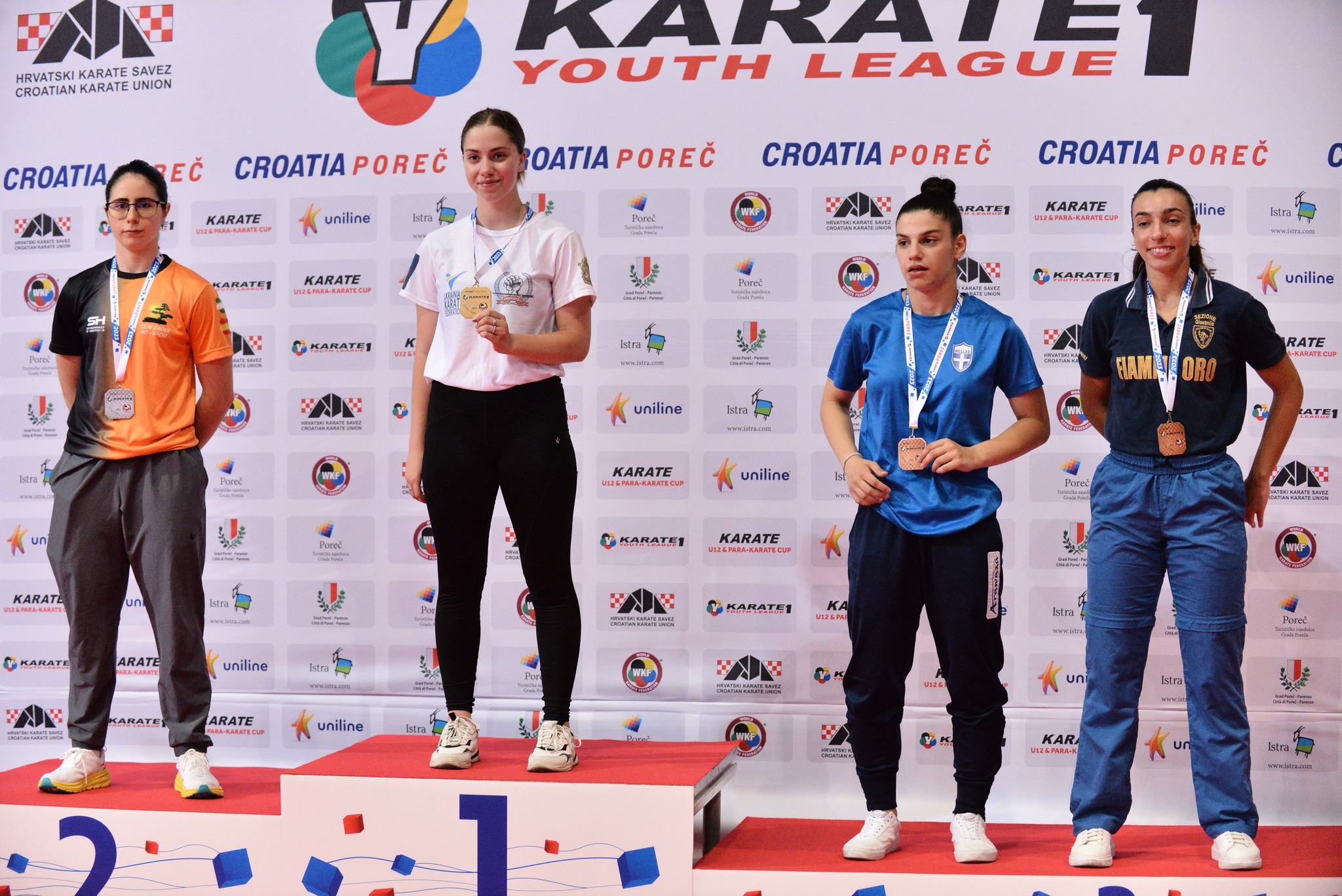 La granadina Mar Trenado Martínez, del Club No-Kachi, plata en la Liga Mundial de Karate disputada en Croacia